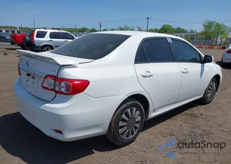 2011 Toyota Corolla Le из США, поврежденный, VIN 2T1BU4EE3BC738425